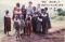１９９０年年賀タンザニア・マサイの子供達